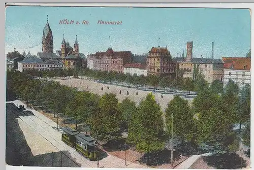 (33586) AK Köln, Neumarkt, 1911