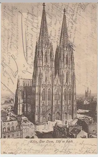 (33547) AK Köln, Dom, 1905