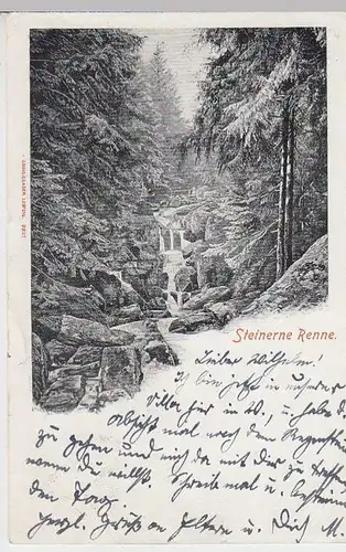 (33535) AK Hasserode, Steinerne Renne, 1902