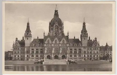 (33534) AK Hannover, Neues Rathaus, 1913
