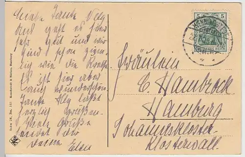 (33519) AK Sylt, Wellenstudien 1908