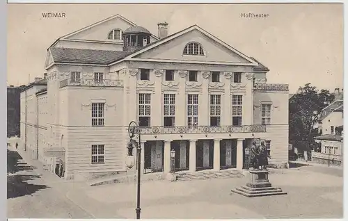 (33312) AK Weimar, Hoftheater, vor 1945