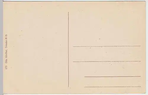 (33309) AK Dresden, Kgl. Zwinger, Denkmal, Westpavillon, vor 1945