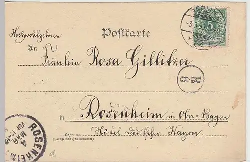 (33023) Künstler AK F.Hoffmann: Kohullet (Almindingen) Bornholm, 1899