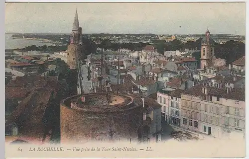 (32990) AK La Rochelle, Blick vom Saint Nicolas-Turm, vor 1945