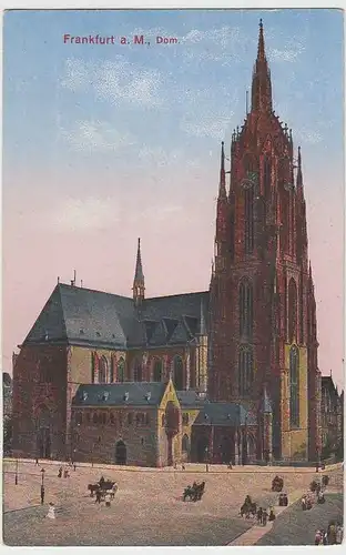 (32967) AK Frankfurt a.M., Dom, vor 1945