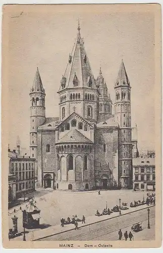 (32832) AK Mainz, Dom, 1919