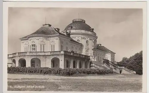 (32827) Foto AK Stuttgart, Schloß Solitude