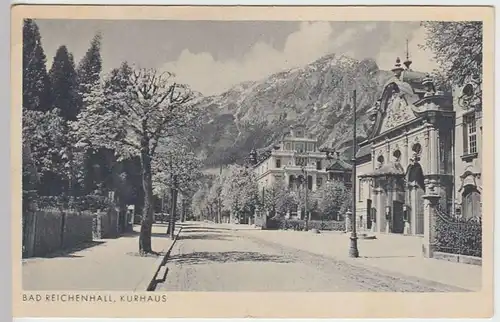 (32675) AK Bad Reichenhall, Kurhaus, vor 1945