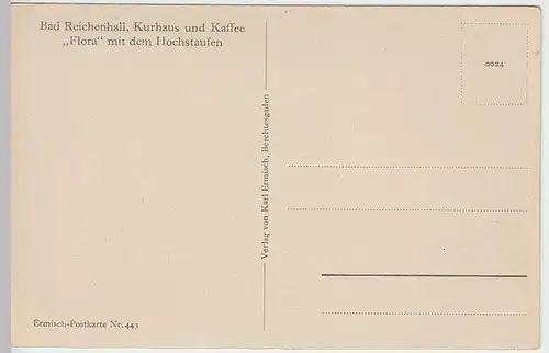 (32675) AK Bad Reichenhall, Kurhaus, vor 1945