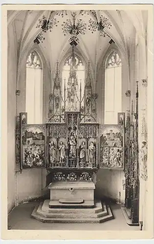 (32585) Foto AK Blaubeuren, Klosterkirche, 1949