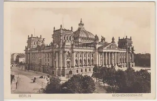 (32540) AK Berlin, Reichtagsgebäude, vor 1945