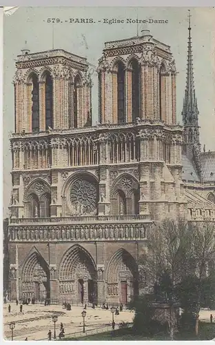 (32513) AK Paris, Notre Dame, 1910