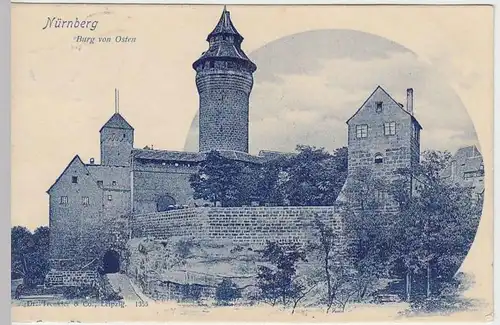(32461) AK Nürnberg, Burg von Osten, 1899