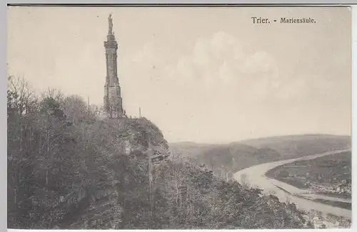 (32445) AK Trier, Mariensäule, vor 1945