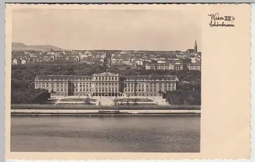 (32430) Foto AK Wien, Schloß Schönbrunn, 1941