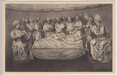 (32419) AK Würzburg, Dom, Inneres, Tod Mariens, vor 1945