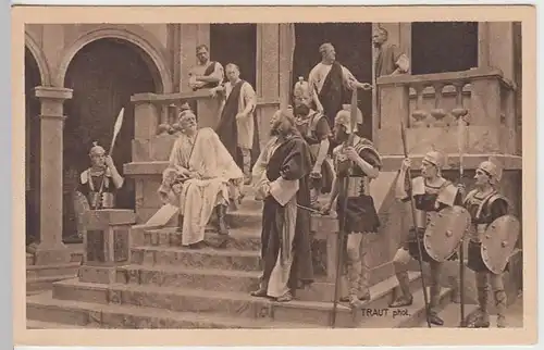 (32416) AK Passionsspiele Oberammergau 1922, Jesus vor Pilatus