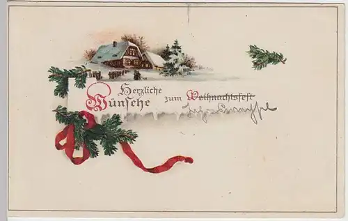 (32365) AK Weihnachtsfest 1917