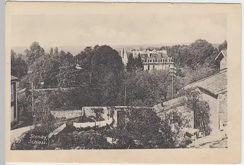 (32355) AK Stenay, Schloss, Feldpostkarte 1917
