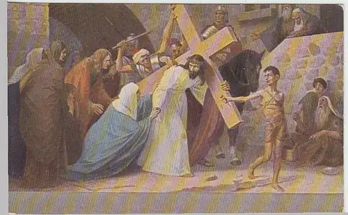 (32289) Künstler AK G.Fugel: Via crucis IV, vor 1945