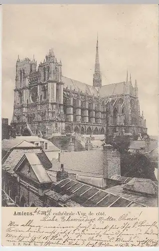 (32265) AK Amiens, Kathedrale, 1903