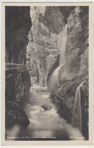 (32248) Foto AK Dornbirn, Alploch, 1929