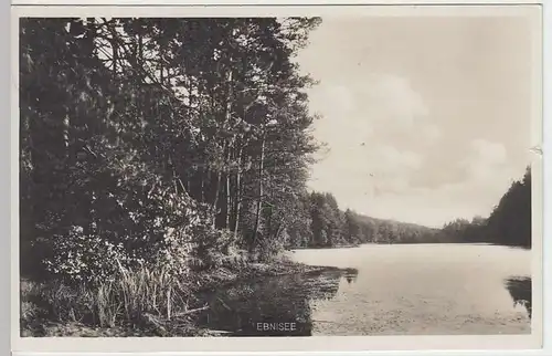 (32237) Foto AK Ebnisee, Welzheimer Wald, 1929