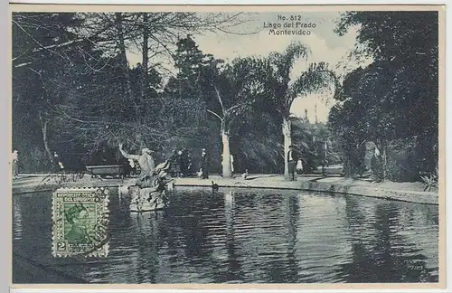 (32225) AK Montevideo, Lago del Prado, 1930