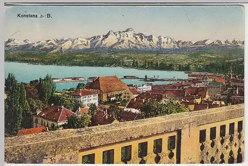 (32217) AK Konstanz, Panorama, 1930