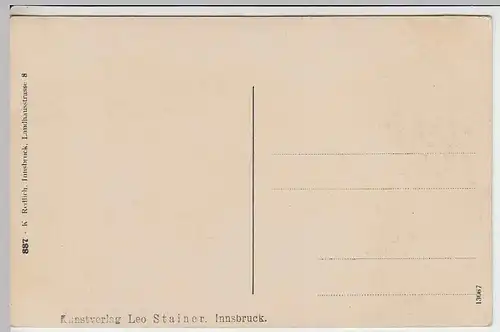 (32187) AK Innsbruck, Berg Isel m. Sillfall, vor 1945