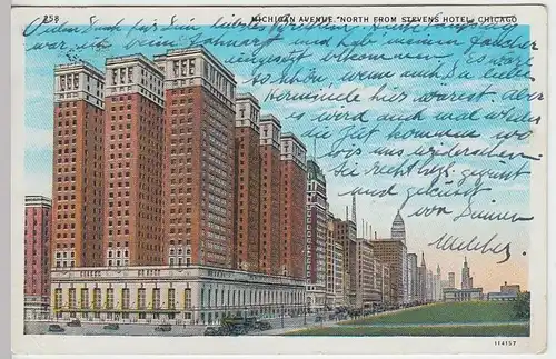 (32115) AK Chicago, Michigan Avenue, 1930