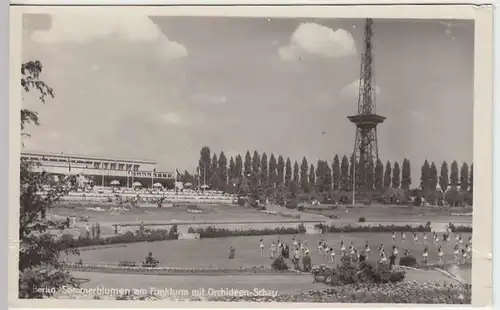 (31981) Foto AK Berlin, Orchideenschau am Funkturm, 1940