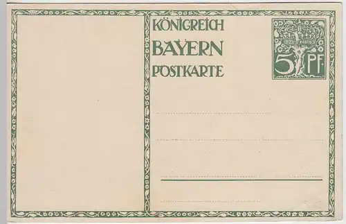 (31980) AK Ganzsache Gedenkkarte Prinzregent Luitpold von Bayern, 1911