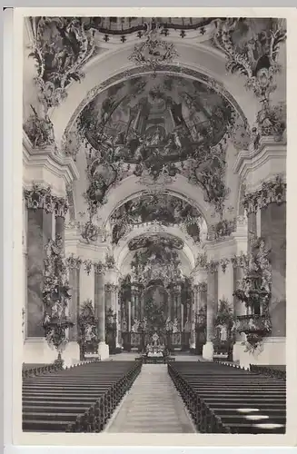 (31799) Foto AK Ottobeuren, Basilika, Inneres, 1932