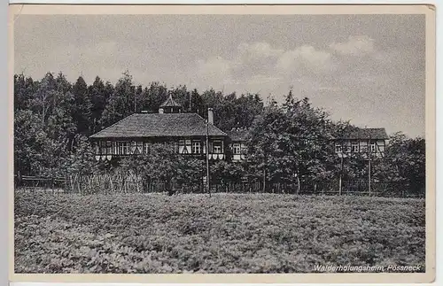 (31792) AK Pößneck, Walderholungsheim, 1940
