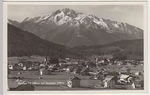 (31653) Foto AK Seefeld i.T., Panorama 1940er