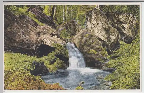 (31620) AK Müllerthal-Echternach, Wasserfall, Kl. Luxemburg. Schweiz