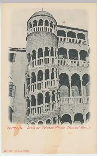 (31602) AK Venedig, Venezia, Scala del Bòvolo, vor 1905