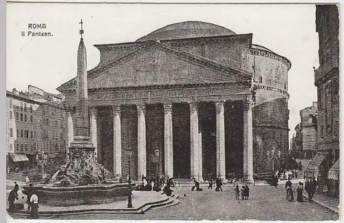 (31600) AK Rom, Roma, Pantheon, vor 1945