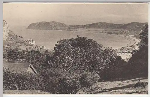 (31593) AK Llandudno (Wales), Panorama, 1932