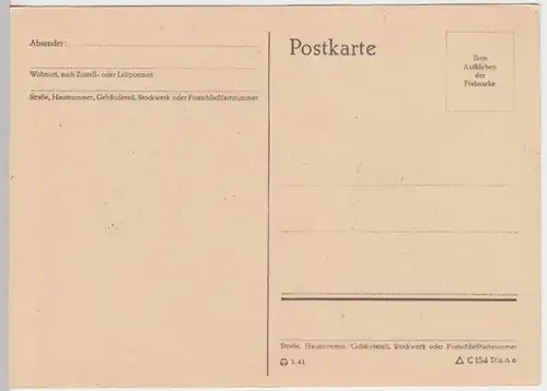 (31565) Postkarte mit SSt Kulturausstellung Wien 1942 auf 4er Block rand Mi 769