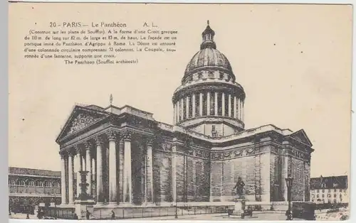 (31585) AK Paris, Le Pantheon, vor 1945