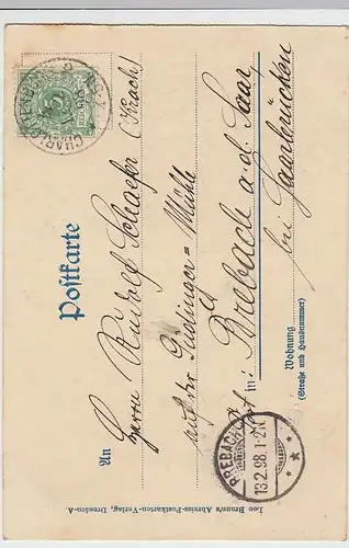 (31482) AK Gruss aus Berlin, Kgl. Nationalgalerie, 1898