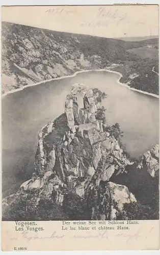 (31393) AK Lac Blanc (Weisser See), Chateau Hans, 1915