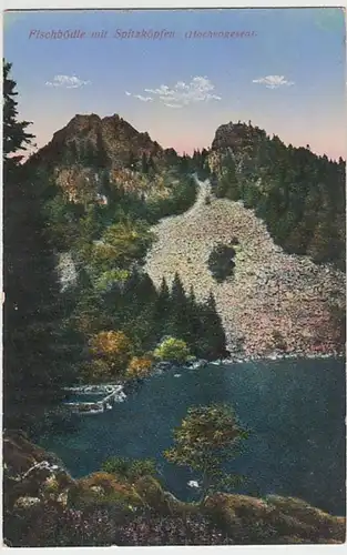 (31390) AK Fischboedle m. Spitzköpfe, Vogesen, vor 1945