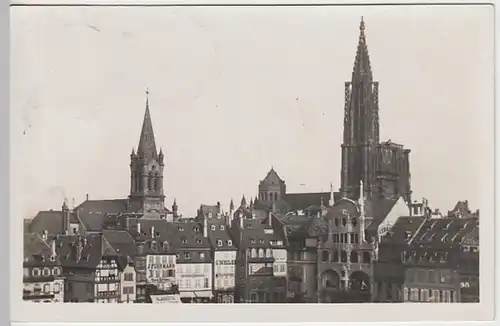 (31348) Foto AK Straßburg, Strasbourg, Stadtansicht, 1937