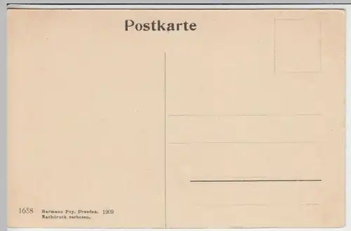 (31316) AK Karlsbad, Karlovy Vary, Sprudel, 1909