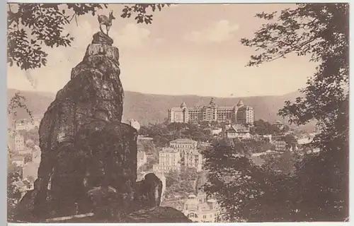 (31306) AK Karlsbad, Karlovy Vary, Hirschensprung, 1932