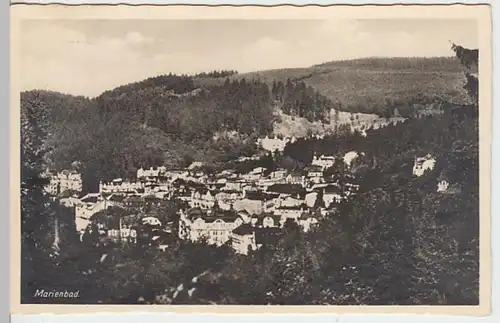 (31293) Foto AK Marienbad, Marinaske Lazne, Gesamtansicht, 1939